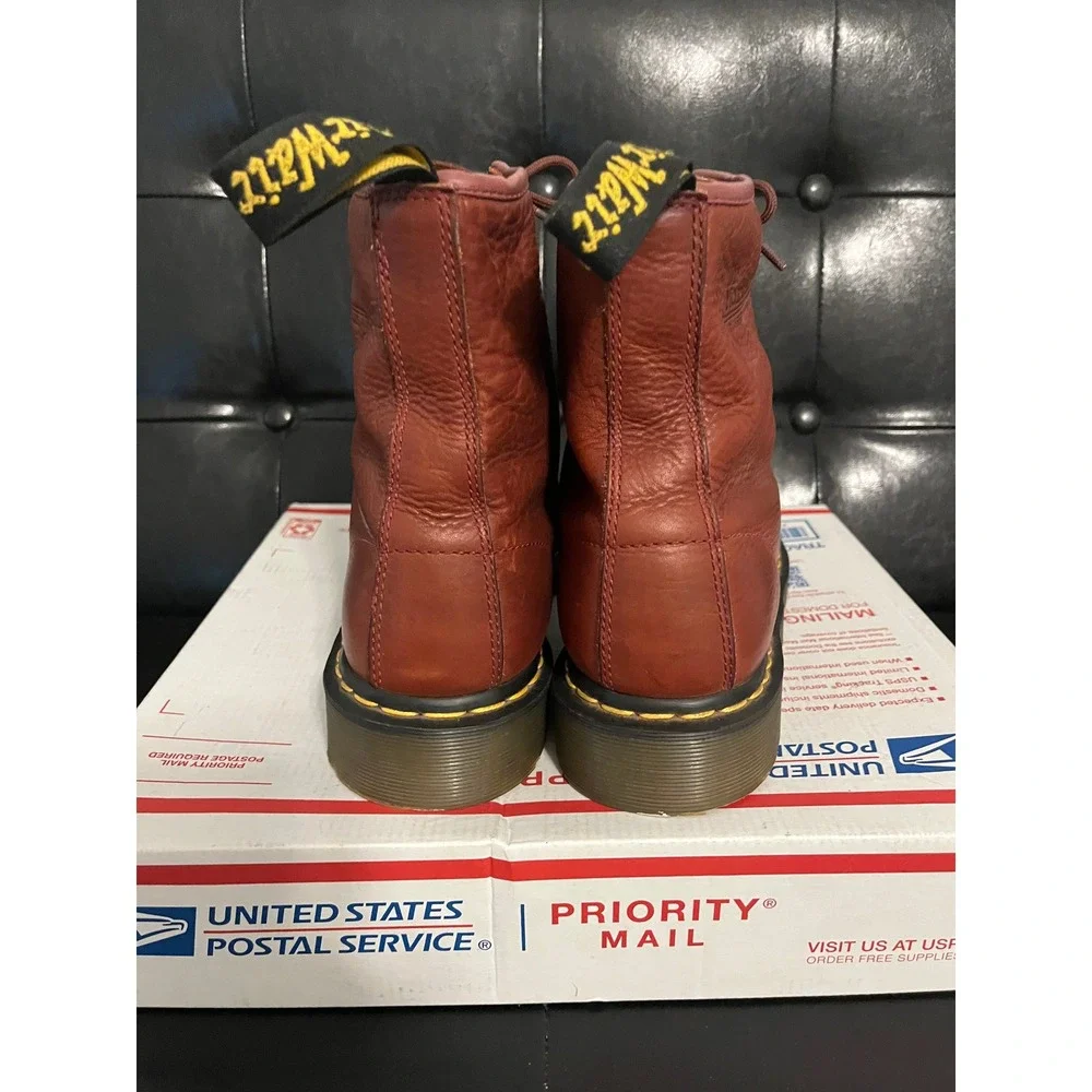 Dr. Martens Leather Boots Cask Brown